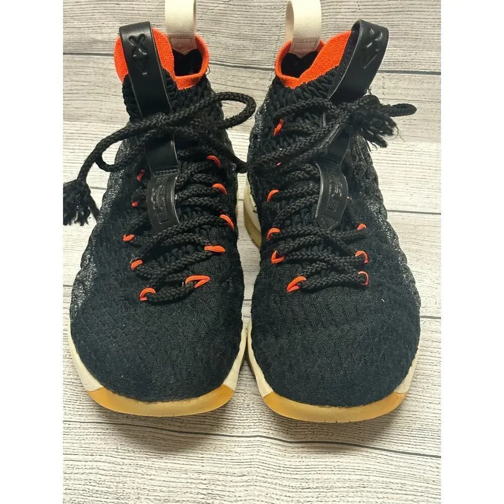 Nike Youth Size 5.5Y Basketball Shoes Black Bright Crimson